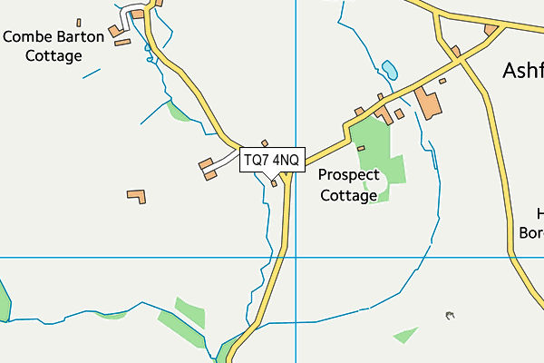 TQ7 4NQ map - OS VectorMap District (Ordnance Survey)