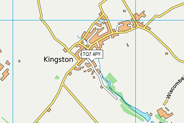 TQ7 4PY map - OS VectorMap District (Ordnance Survey)