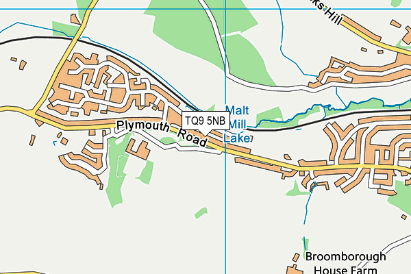 Map of SOUTH HAMS DRIFTWOOD LTD at district scale