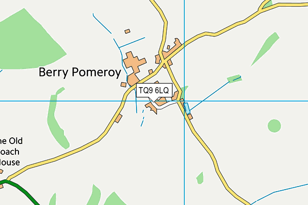 TQ9 6LQ map - OS VectorMap District (Ordnance Survey)