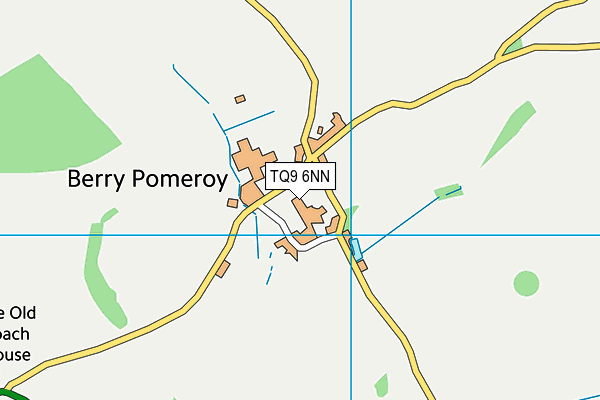 TQ9 6NN map - OS VectorMap District (Ordnance Survey)