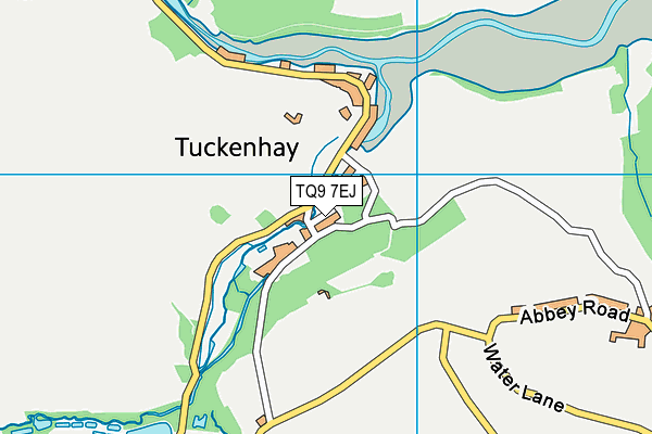 TQ9 7EJ map - OS VectorMap District (Ordnance Survey)