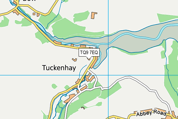 TQ9 7EQ map - OS VectorMap District (Ordnance Survey)