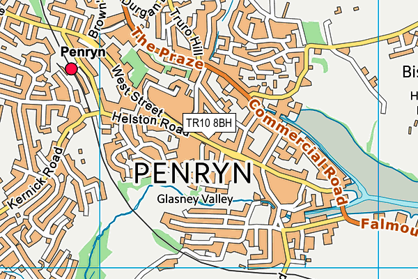 Map of MARINERS PENRYN LTD at district scale