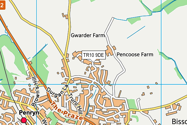 Map of PMD CORNWALL LTD at district scale