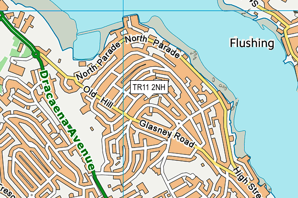 TR11 2NH map - OS VectorMap District (Ordnance Survey)