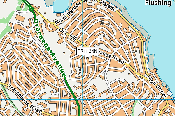 TR11 2NN map - OS VectorMap District (Ordnance Survey)