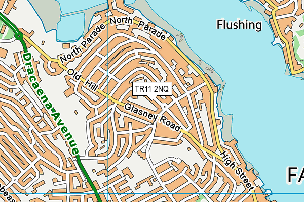 TR11 2NQ map - OS VectorMap District (Ordnance Survey)