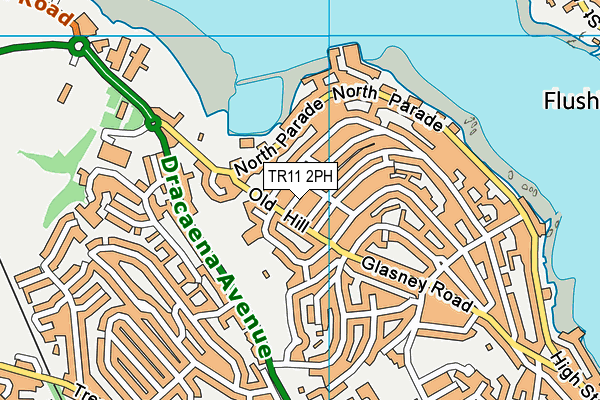 TR11 2PH map - OS VectorMap District (Ordnance Survey)