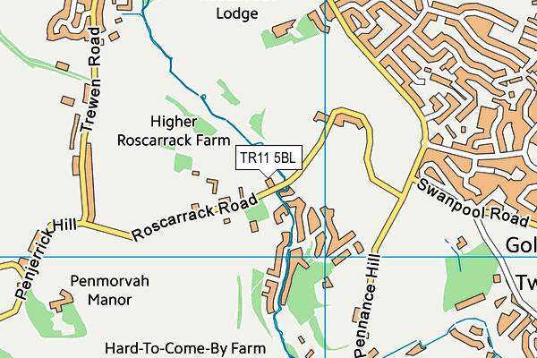 TR11 5BL map - OS VectorMap District (Ordnance Survey)