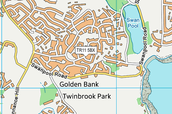 Map of EBAS (SOUTHWEST) LTD at district scale