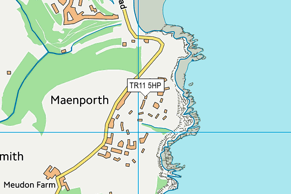 TR11 5HP map - OS VectorMap District (Ordnance Survey)