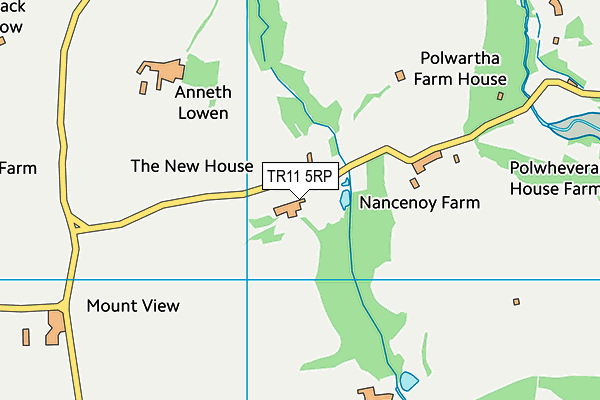 TR11 5RP map - OS VectorMap District (Ordnance Survey)