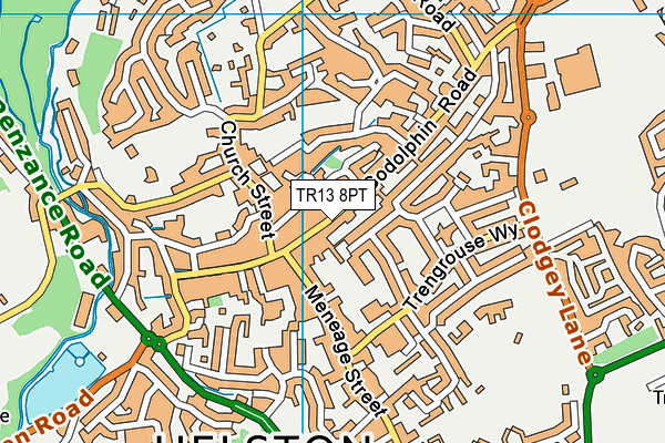 Map of MORRIS TRICE ASSOCIATES LTD at district scale