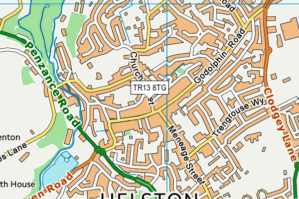 Map of COOKE PUBS LTD at district scale