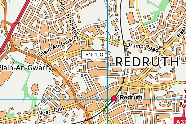 TR15 1LQ map - OS VectorMap District (Ordnance Survey)