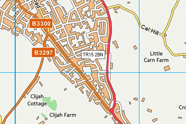 TR15 2BN map - OS VectorMap District (Ordnance Survey)