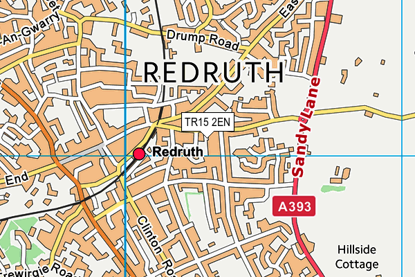 TR15 2EN map - OS VectorMap District (Ordnance Survey)