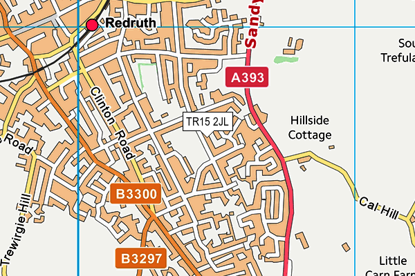 TR15 2JL map - OS VectorMap District (Ordnance Survey)