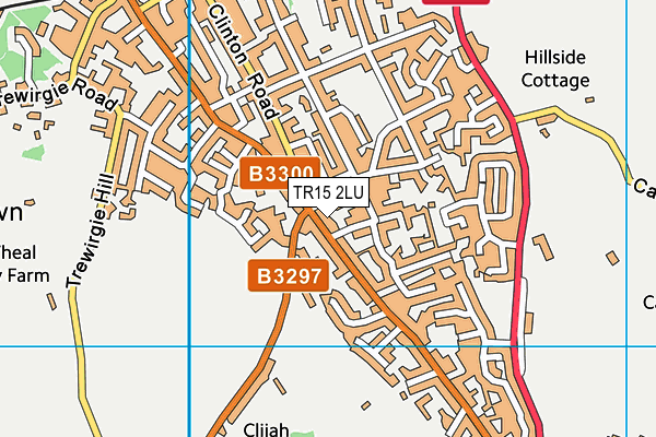 TR15 2LU map - OS VectorMap District (Ordnance Survey)