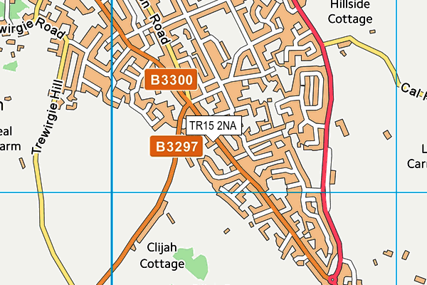 TR15 2NA map - OS VectorMap District (Ordnance Survey)