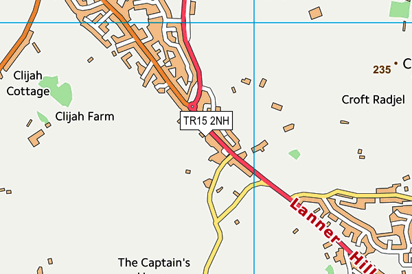 TR15 2NH map - OS VectorMap District (Ordnance Survey)