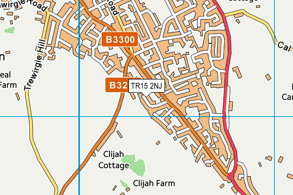 TR15 2NJ map - OS VectorMap District (Ordnance Survey)