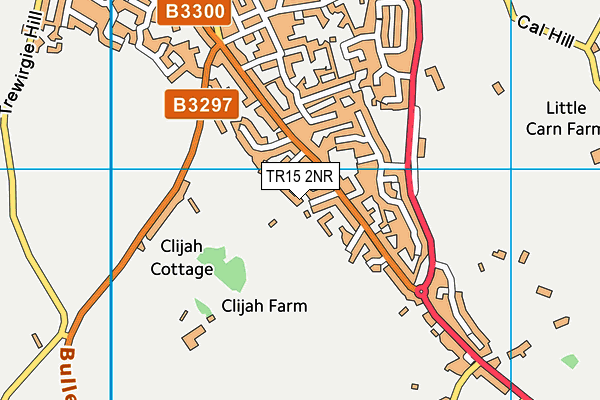 TR15 2NR map - OS VectorMap District (Ordnance Survey)