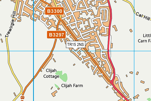 TR15 2NS map - OS VectorMap District (Ordnance Survey)