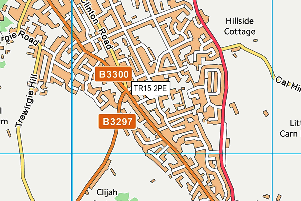 TR15 2PE map - OS VectorMap District (Ordnance Survey)