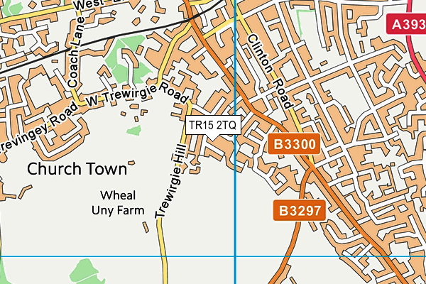 TR15 2TQ map - OS VectorMap District (Ordnance Survey)