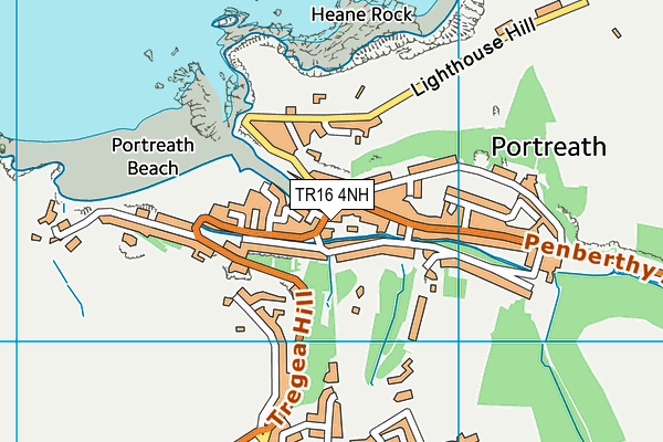 TR16 4NH map - OS VectorMap District (Ordnance Survey)