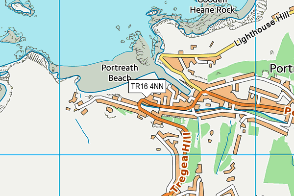 TR16 4NN map - OS VectorMap District (Ordnance Survey)