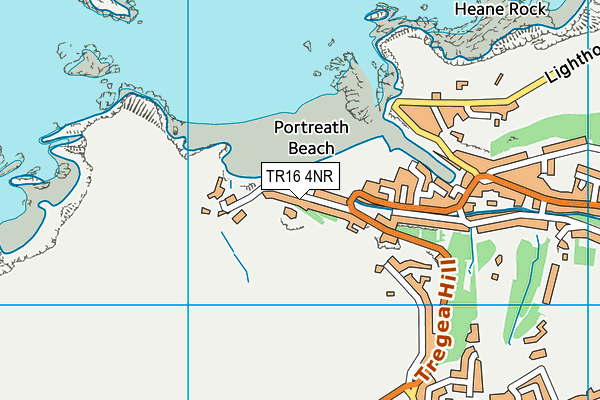 TR16 4NR map - OS VectorMap District (Ordnance Survey)