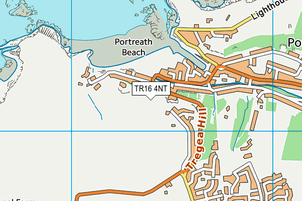 TR16 4NT map - OS VectorMap District (Ordnance Survey)