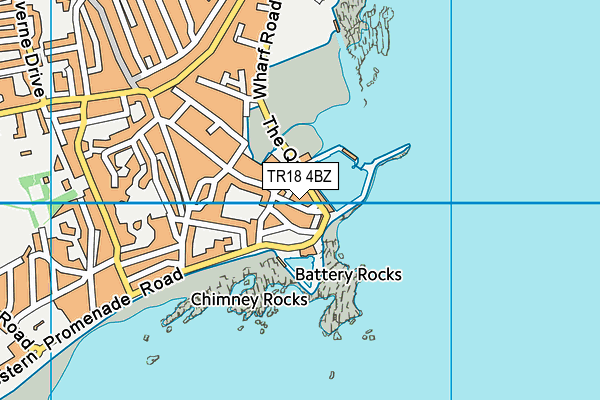 Map of ISLES OF SCILLY SKYBUS LIMITED at district scale