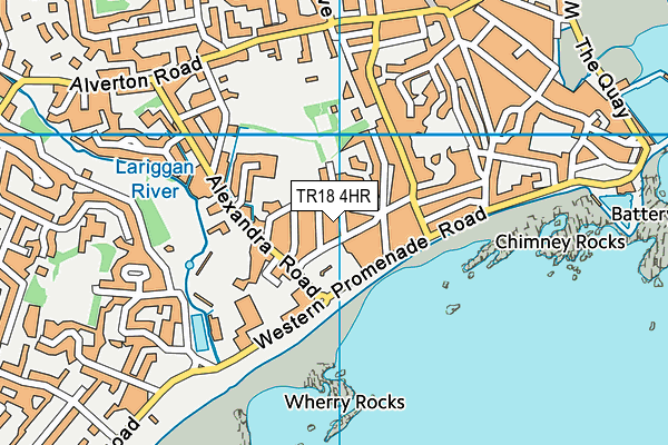 Map of MEADOWS KITCHENS LTD at district scale