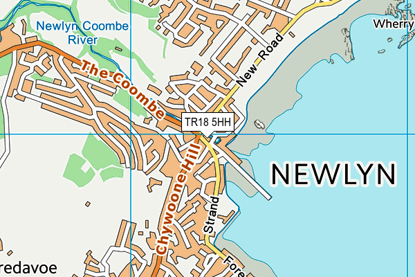 Map of NEWLYN PHARMACY LIMITED at district scale
