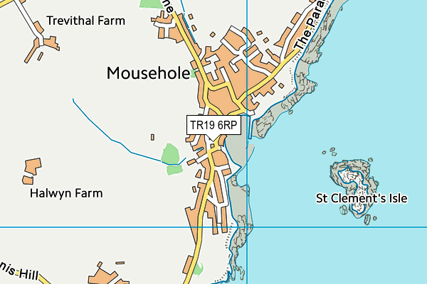 Map of MILLPOOL (MOUSEHOLE) MANAGEMENT COMPANY LIMITED at district scale