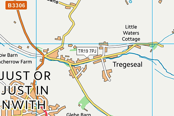 TR19 7PJ map - OS VectorMap District (Ordnance Survey)