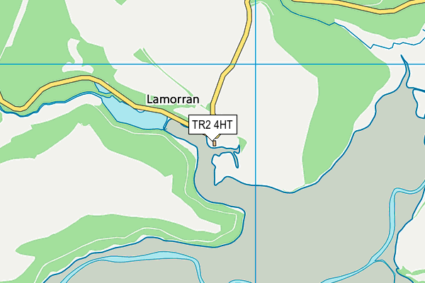 TR2 4HT map - OS VectorMap District (Ordnance Survey)