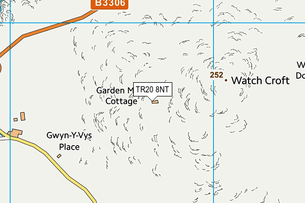 TR20 8NT map - OS VectorMap District (Ordnance Survey)