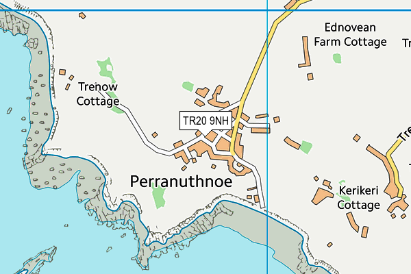 TR20 9NH map - OS VectorMap District (Ordnance Survey)