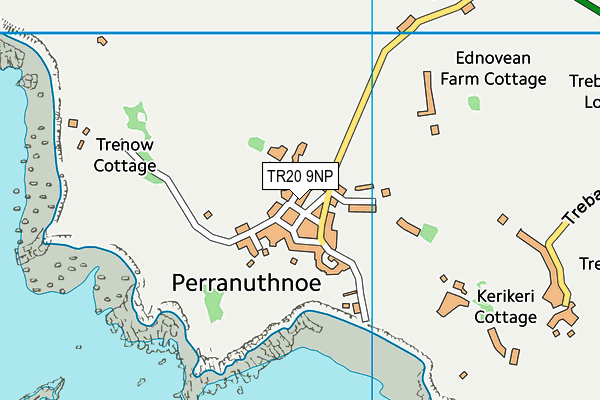 TR20 9NP map - OS VectorMap District (Ordnance Survey)