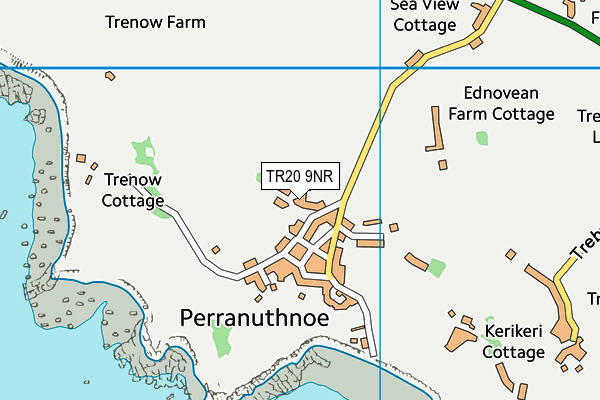 TR20 9NR map - OS VectorMap District (Ordnance Survey)