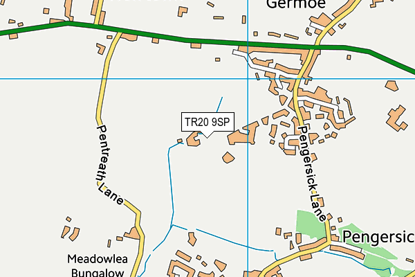 TR20 9SP map - OS VectorMap District (Ordnance Survey)