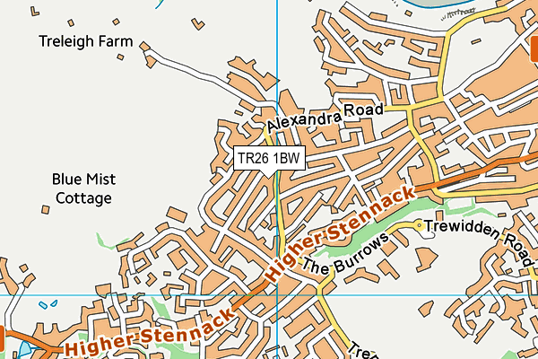 Map of UPLIFT PROPERTY SOUTH WEST LIMITED at district scale