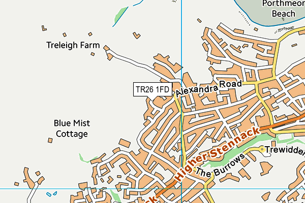 Map of SANDERS & SPENCER-SMITH LTD at district scale