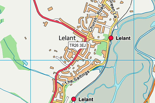 TR26 3EJ map - OS VectorMap District (Ordnance Survey)