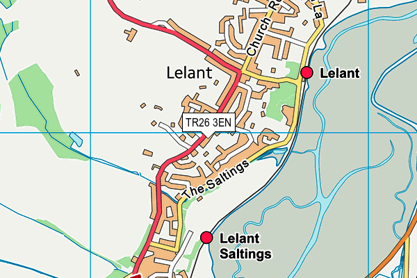TR26 3EN map - OS VectorMap District (Ordnance Survey)